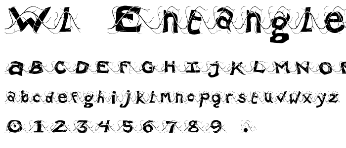 WL EntangleMental font